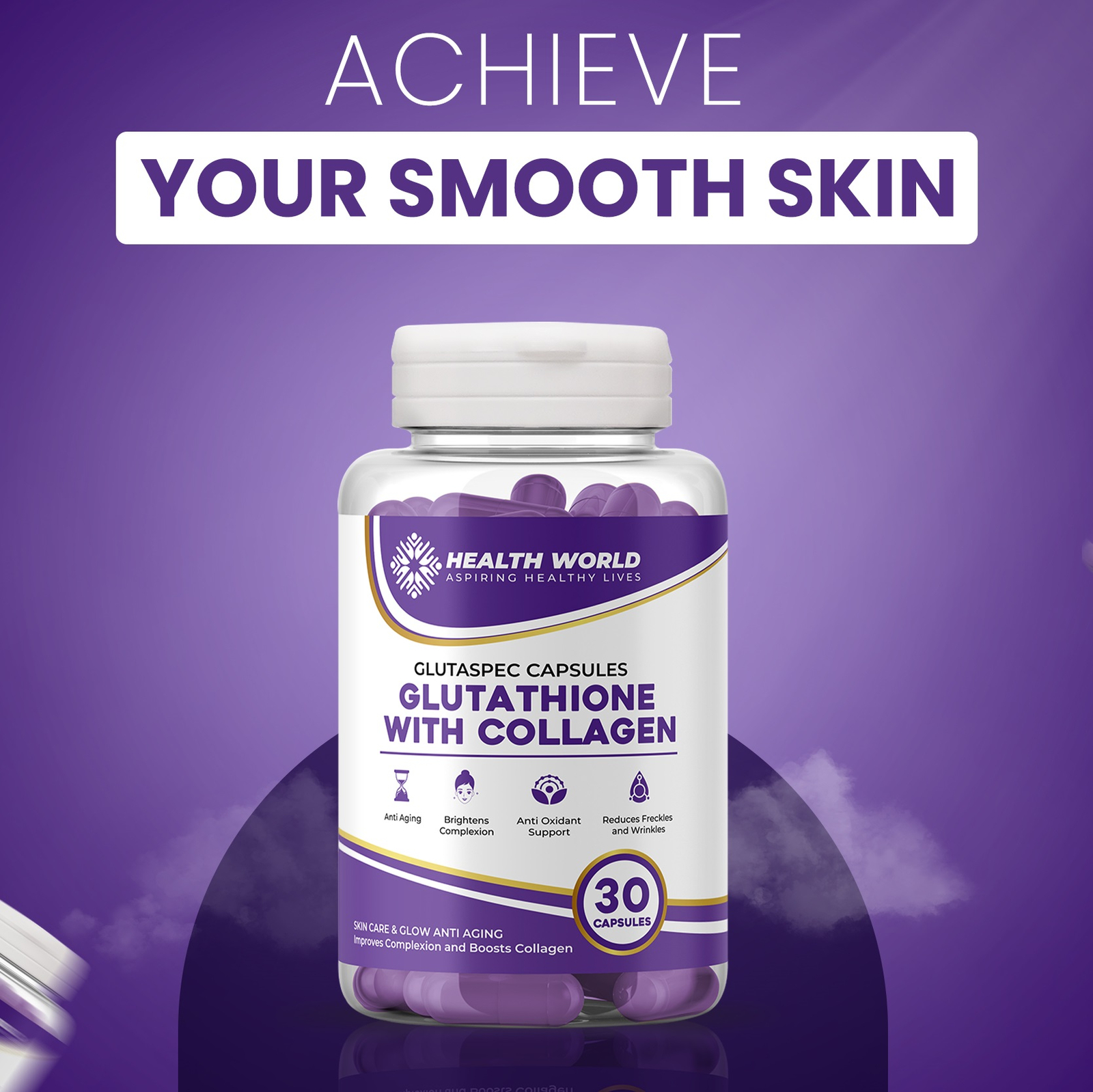 hw glutathione (glutaspec) 30s 1s