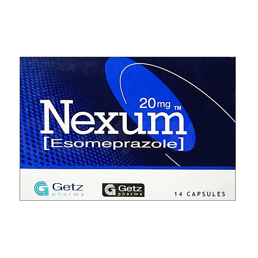 nexum 20 mg cap 2x7 s
