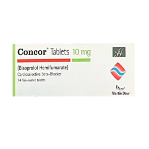 concor 10mg tab 14 s